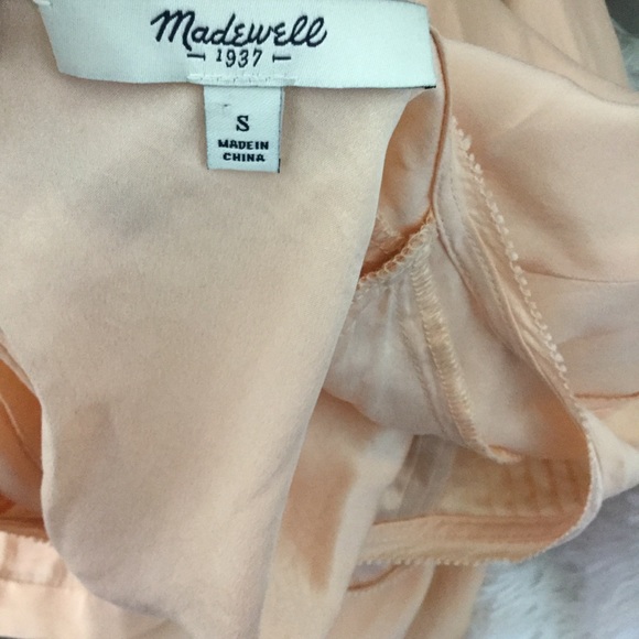 Madewell 100% Silk Long Sleeve Etude Blouse - Picture 5 of 5